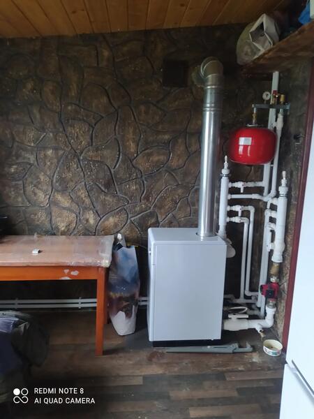 Монтаж котла 11