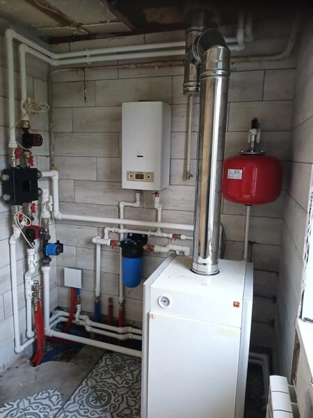 Монтаж котла 5